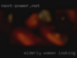 elderly women looking for oral sex